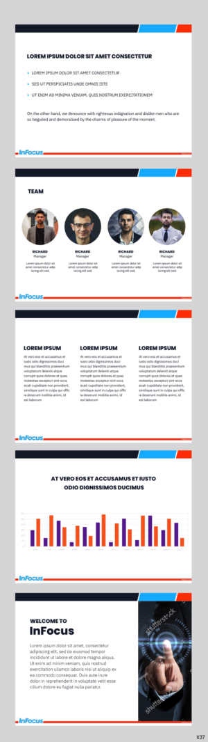 Diseño de PowerPoint por pb para InFocus Corporation | Diseño: #26573438