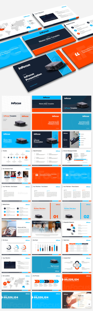 Diseño de PowerPoint por Luvinda para InFocus Corporation | Diseño: #26557935
