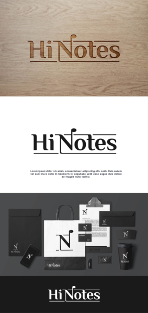 Hi Notes | Logo Design by Fandiart