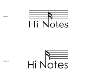 Hi Notes | Logo Design by HEAVEN ART