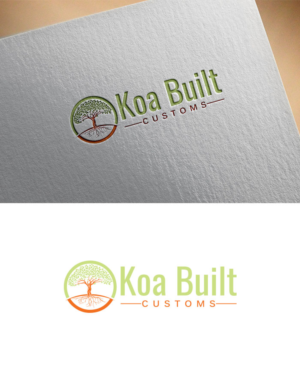 KoaBuilt.com; Koa Built; Koa Built Customs | Diseño de Logo por Mr Line @rt
