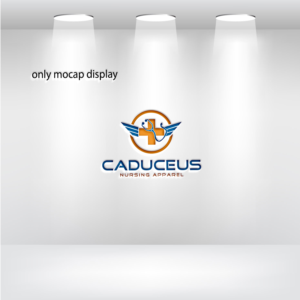 Caduceus Nursing Apparel or Simply Caduceus may be part of logo or separate | Logo Design by hjyoo