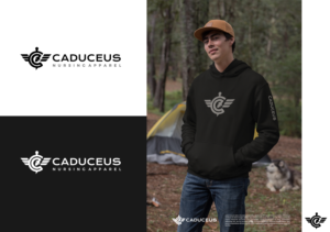 Caduceus Nursing Apparel or Simply Caduceus may be part of logo or separate | Logo Design by christianpoetoe