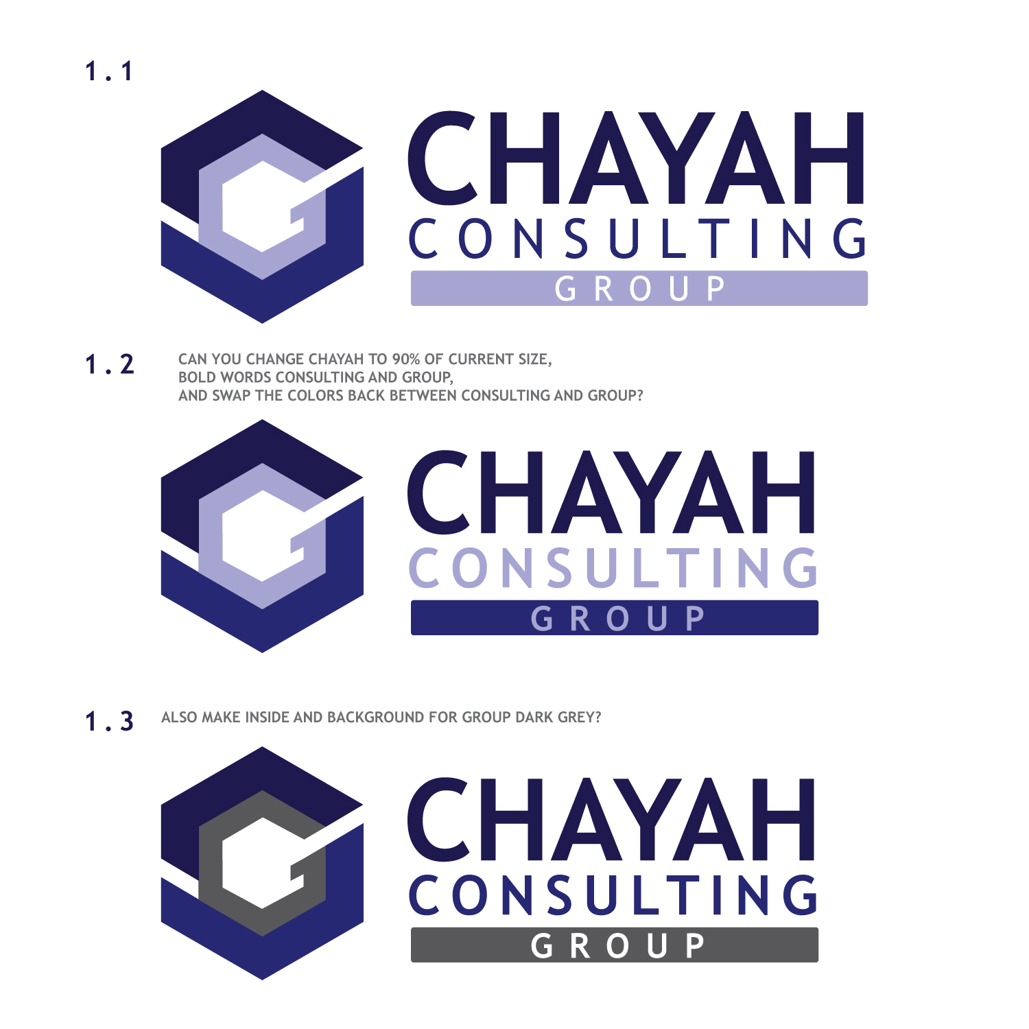 Diseño de Logo por uk para Chayah Consulting Group | Diseño #26996892
