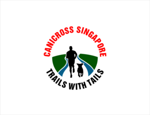 Canicross Singapore Trails with Tails | Logo Design by BNdesigner
