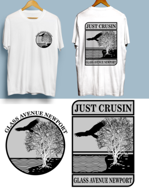 Bouitque fashion tee designs with point break inspiration | Grafik-Design von SAI DESIGNS