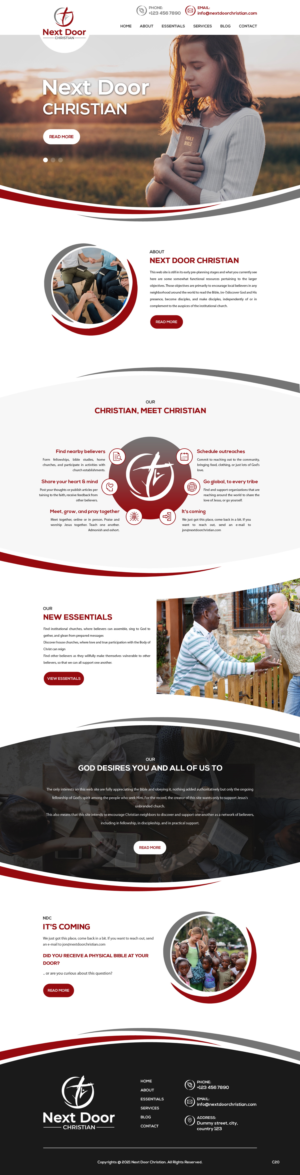 Web Design by pb for this project | Design: #26552641