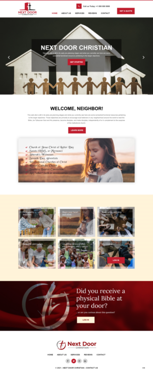 Web Design by pb for this project | Design: #26552646