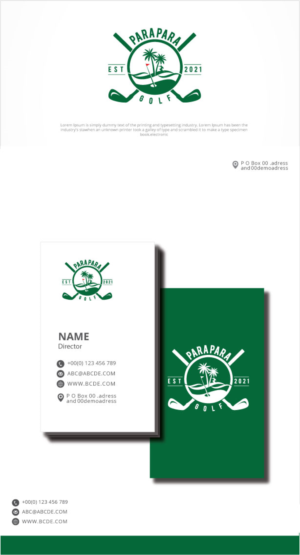 PARA PARA GOLF | Logo Design by graphicevolution