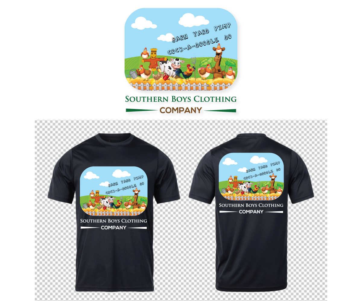 T-shirt Design by Kalla for Southern Boys Clothing Company  | Design #26591546