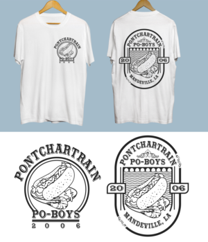 Casual Restaurant T-Shirt Design | T-Shirt-Design von SAI DESIGNS
