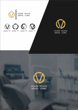 OVDC or Ocean Village Dental Clinic (with a wave through??!!) | Logo-Design von Dickythx16