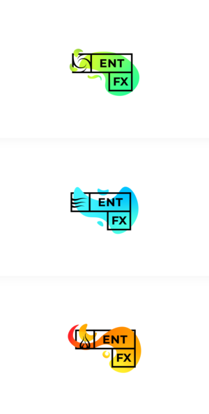 ENT FX | Logo Design by Azmat-ullah