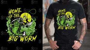Keepin it reel bait shop shirt  | Graphic Design by SofiaDesignStudio
