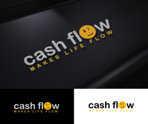 Cash Flow makes Life Flow | Logo Design by step forward 2