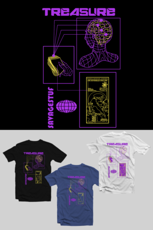 Money On My Mind Streetwear Graphic T Shirt Design | T-Shirt-Design von Tomi Ax