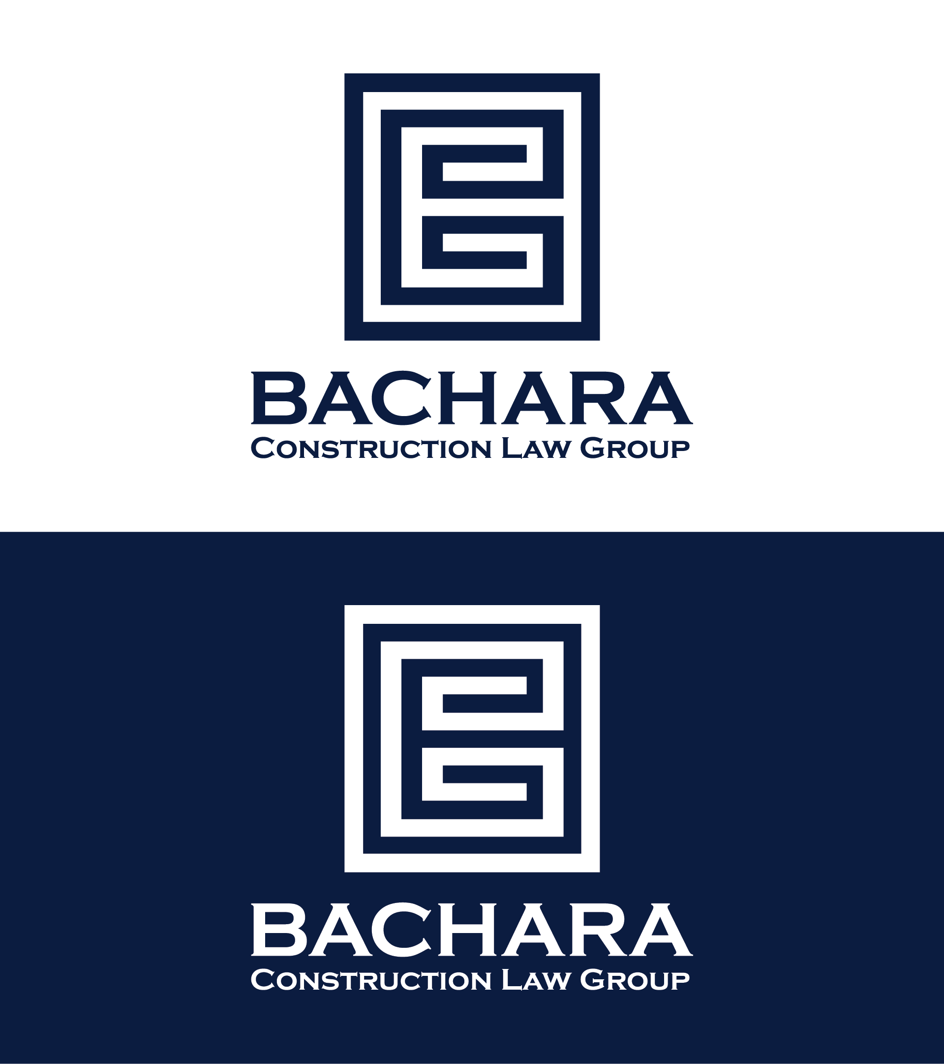 Logo Design by The Talich for Bachara Construction Law Group | Design #26572880