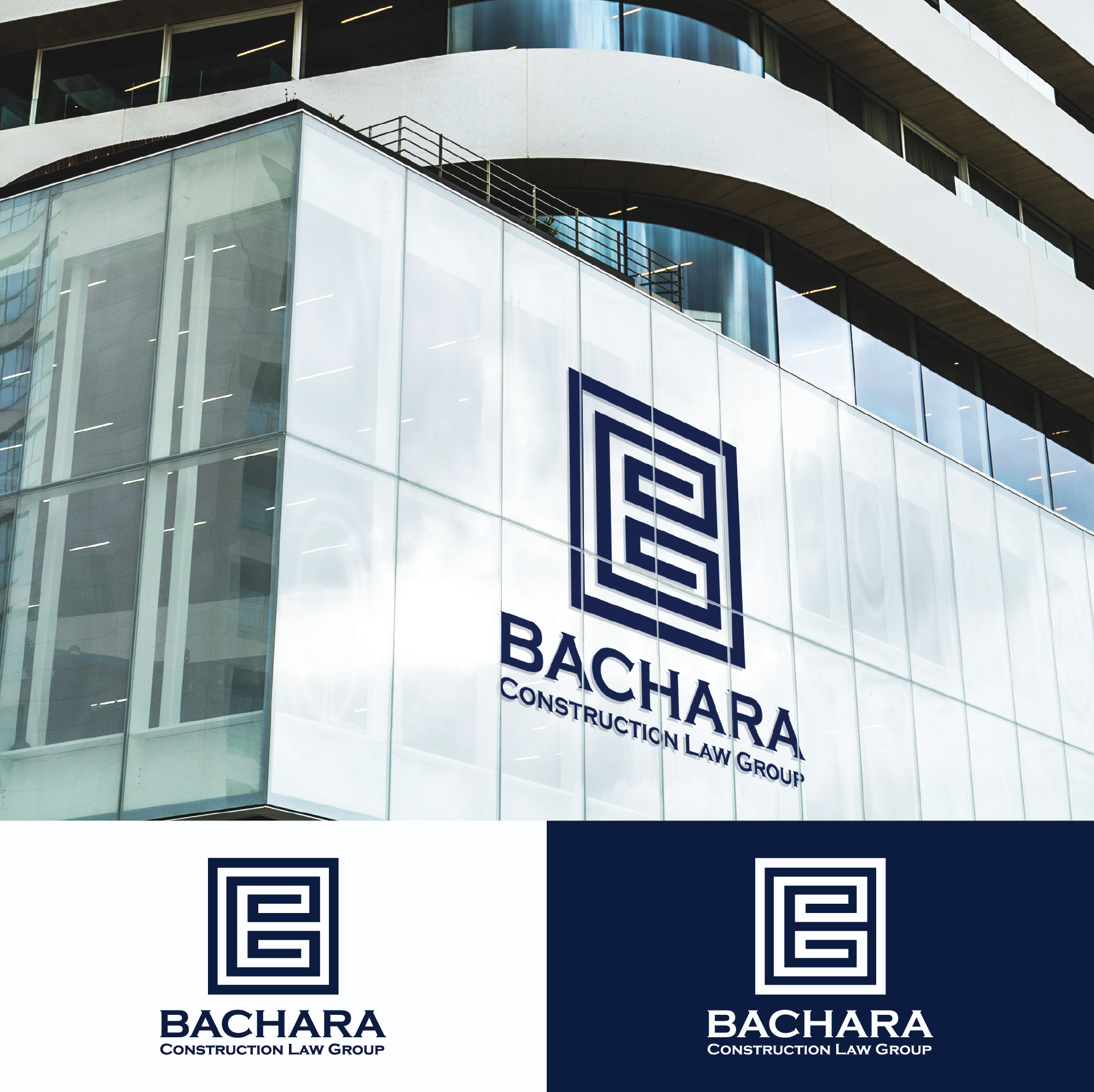 Logo Design by The Talich for Bachara Construction Law Group | Design #26573043