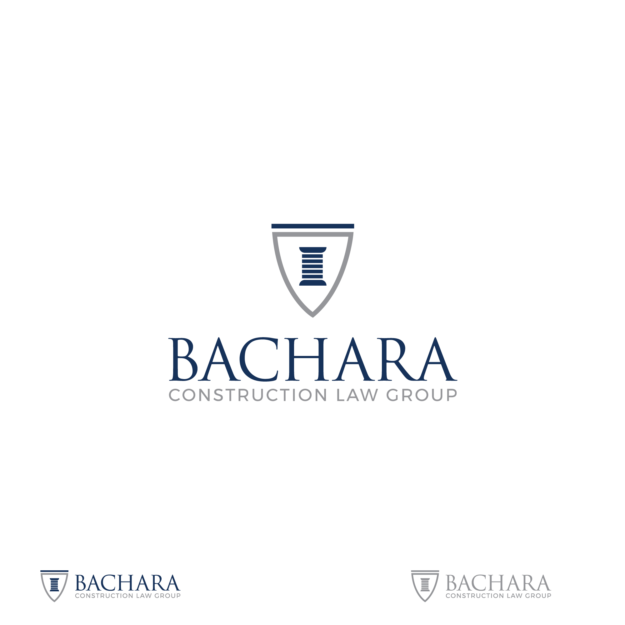 Logo Design by Moumita_ for Bachara Construction Law Group | Design #26550637
