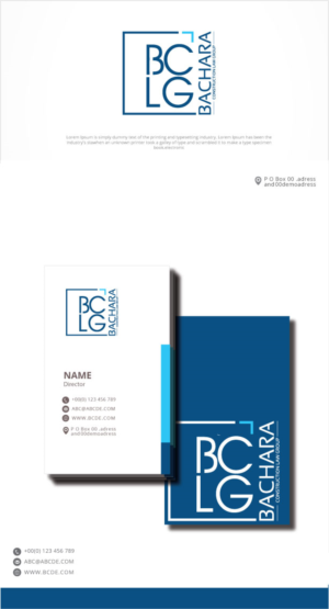 Diseño de Logo por graphicevolution para Bachara Construction Law Group | Diseño: #26551051