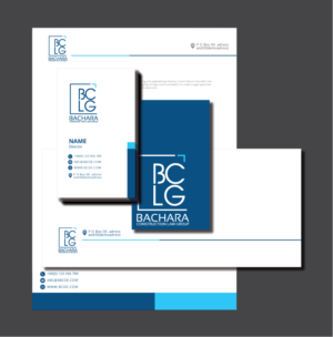 Diseño de Logo por graphicevolution para Bachara Construction Law Group | Diseño: #26668908