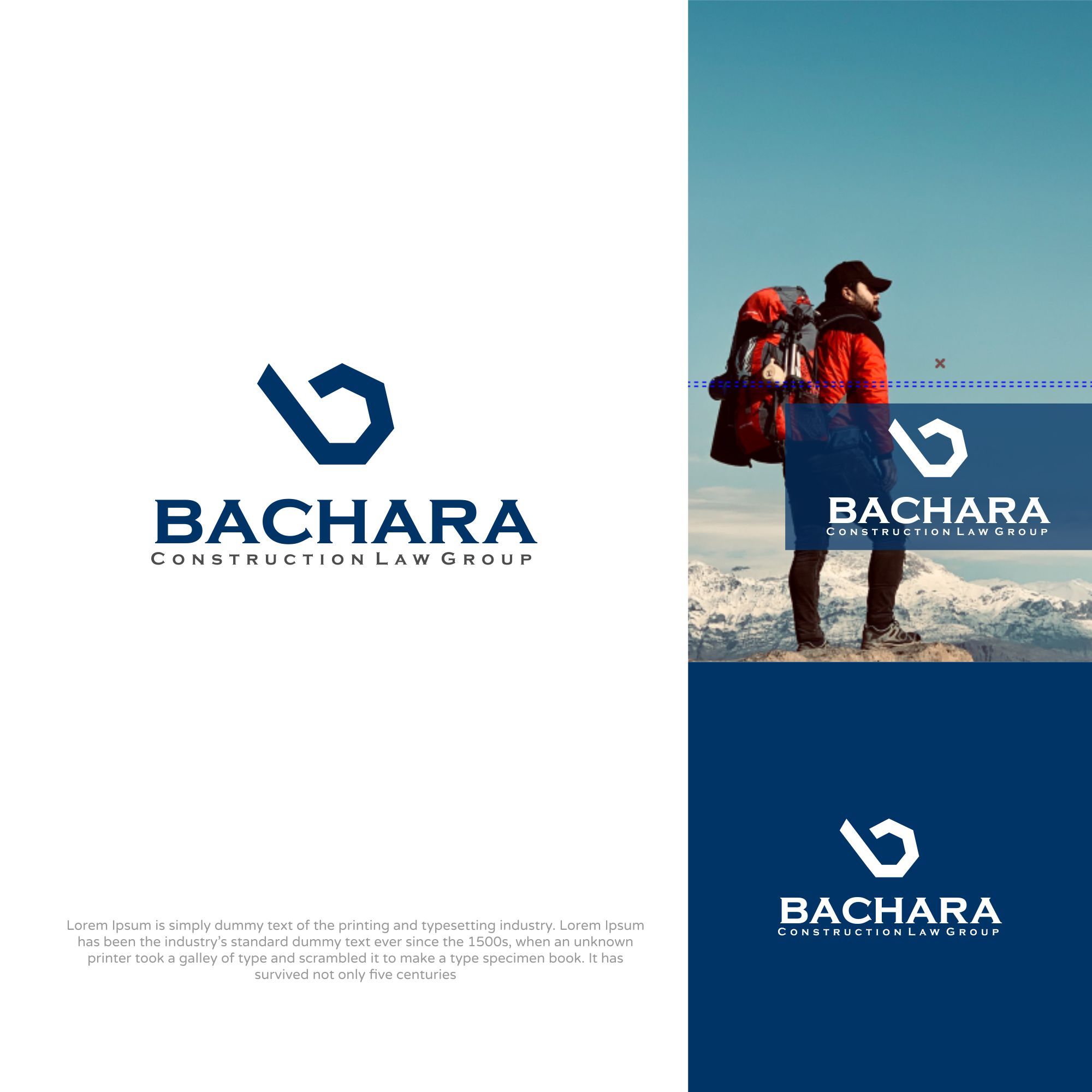Logo Design by SigmaStudio for Bachara Construction Law Group | Design #26548933