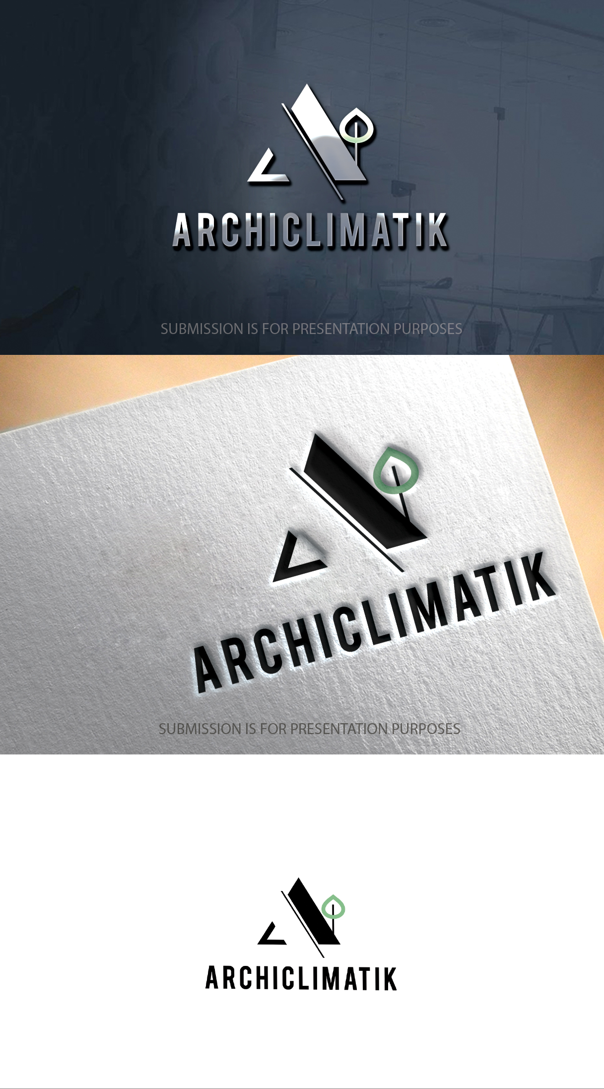 Logo Design by graphicevolution for archiclimatik | Design #26551237