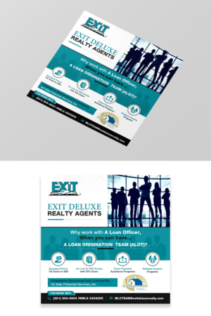 8.5 x 8.5 Flyer Design - Loan Originator Team | Diseño de Flyer por ZeneFashions