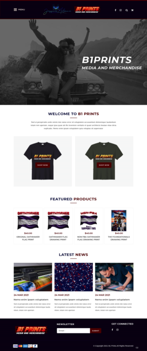 Web Design by pb for this project | Design #26564635