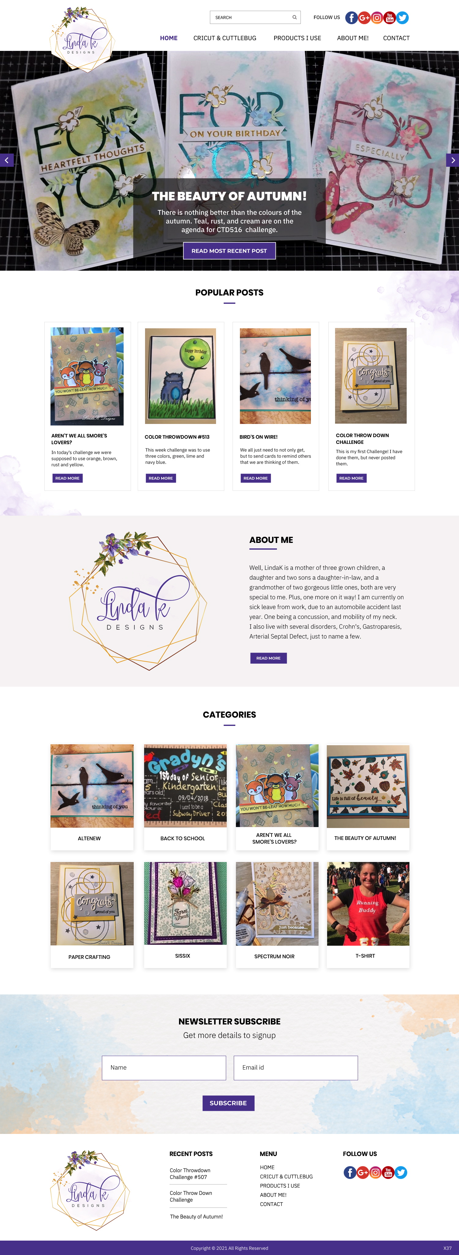 Web Design by pb for LindaK Designs | Design #26559300