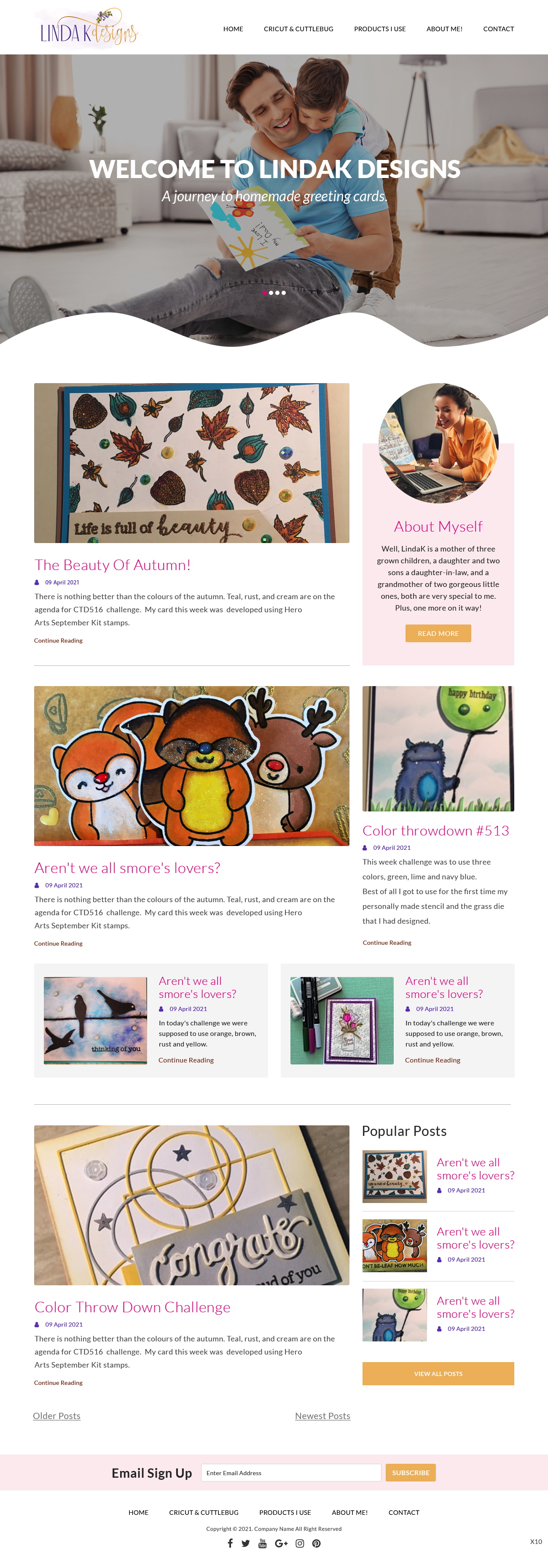 Web Design by pb for LindaK Designs | Design #26559301