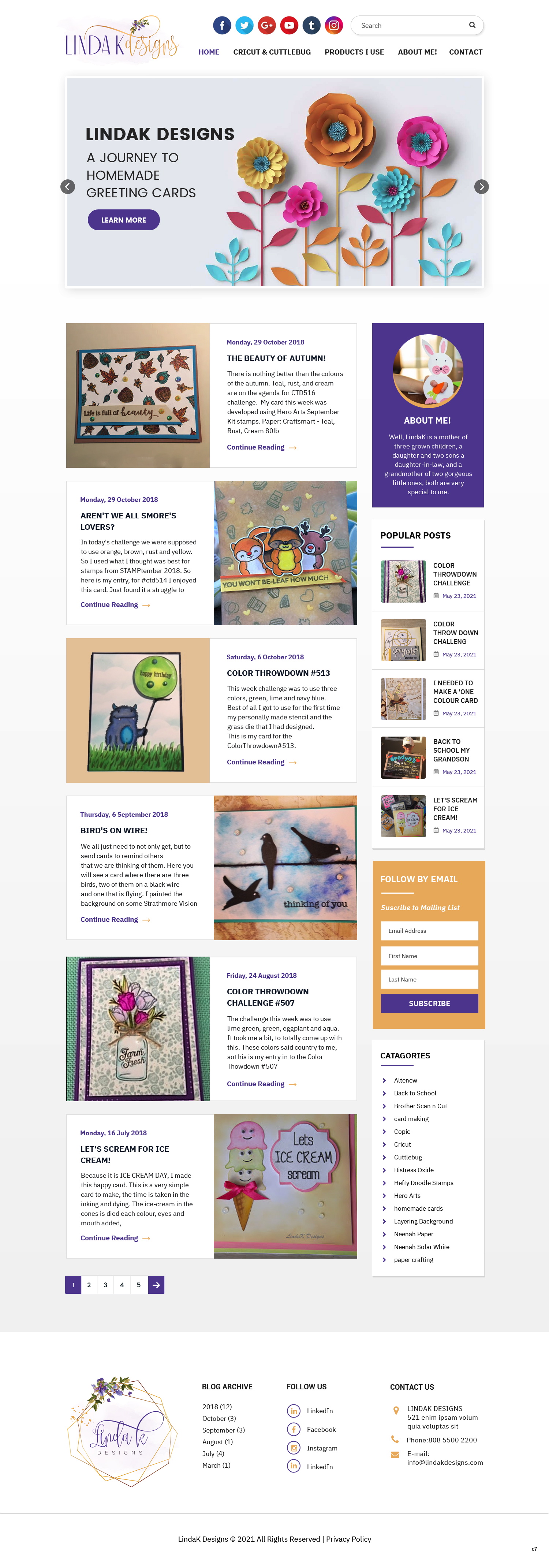 Web Design par pb pour LindaK Designs | Design #26590552