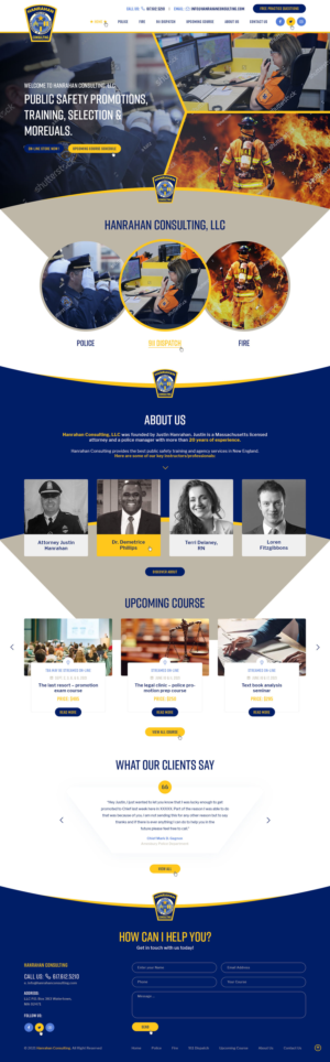 Hanrahan Consulting Updated Web design | Web-Design von Ved Web Services