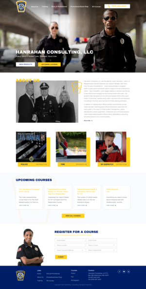 Hanrahan Consulting Updated Web design | Web-Design von SAC-D