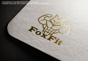 FoxFit | Logo Design by Jennifer©