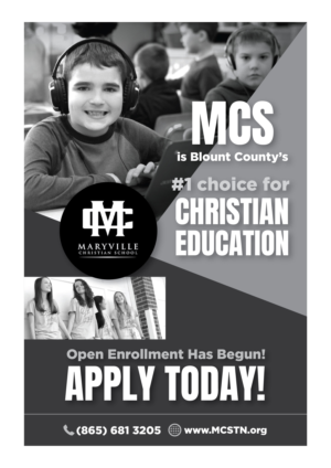 Maryville Christian School Playbill Ad | Graphic Design by apolgv