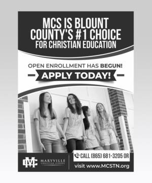Maryville Christian School Playbill Ad | Graphic Design by Aurora:)