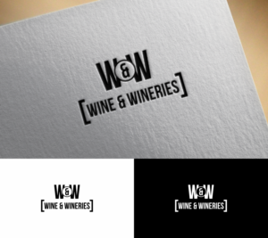 Wine & Wineries - Wine and Wineries - WAW - W&W - etc. | Diseño de Logo por marzuq