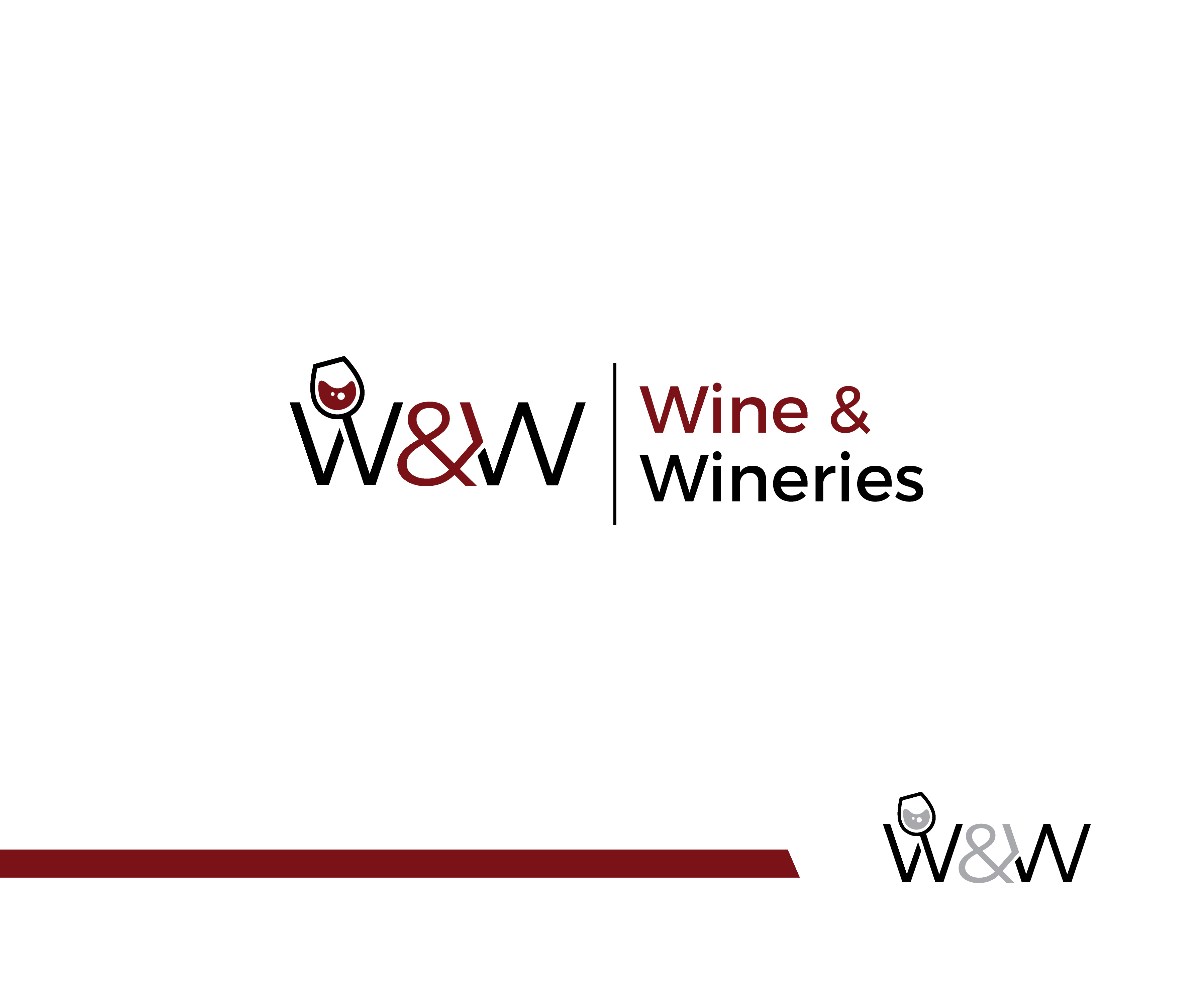 Logo Design by Fat Bat Man for WINE AND WINERIES SRL | Design #26555180