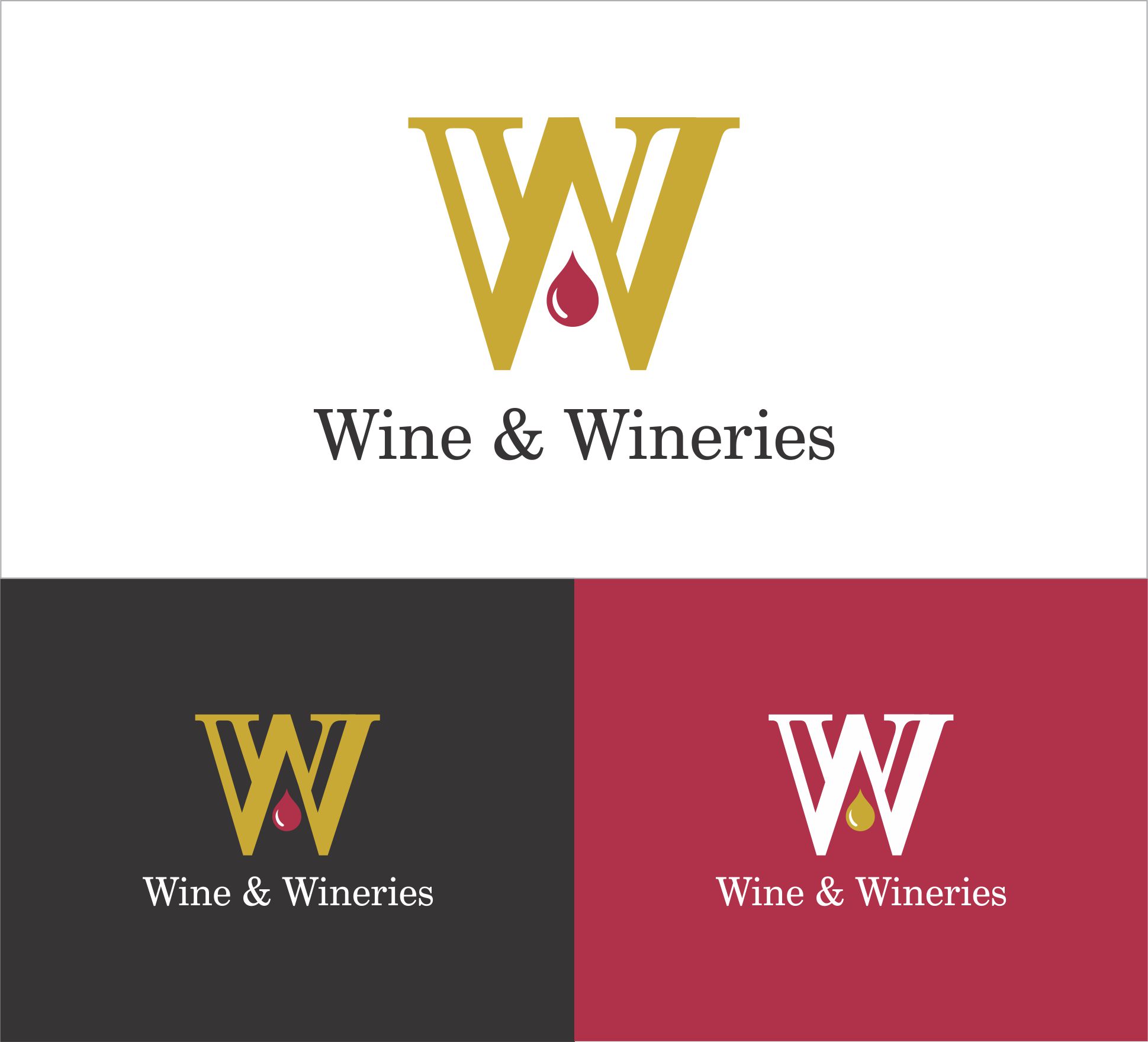 Diseño de Logo por nagamin para WINE AND WINERIES SRL | Diseño #26575056