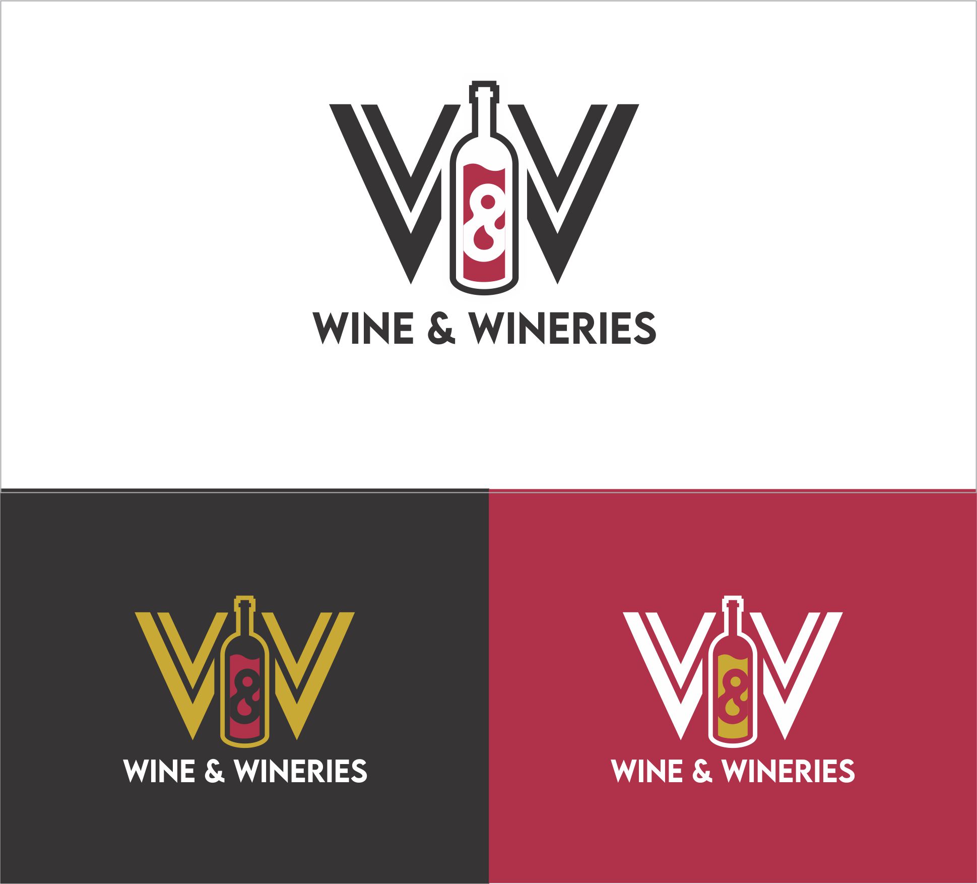 Diseño de Logo por nagamin para WINE AND WINERIES SRL | Diseño #26575057