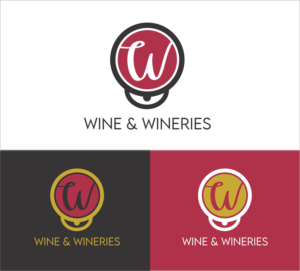Logo Design by nagamin for WINE AND WINERIES SRL | Design: #26575200