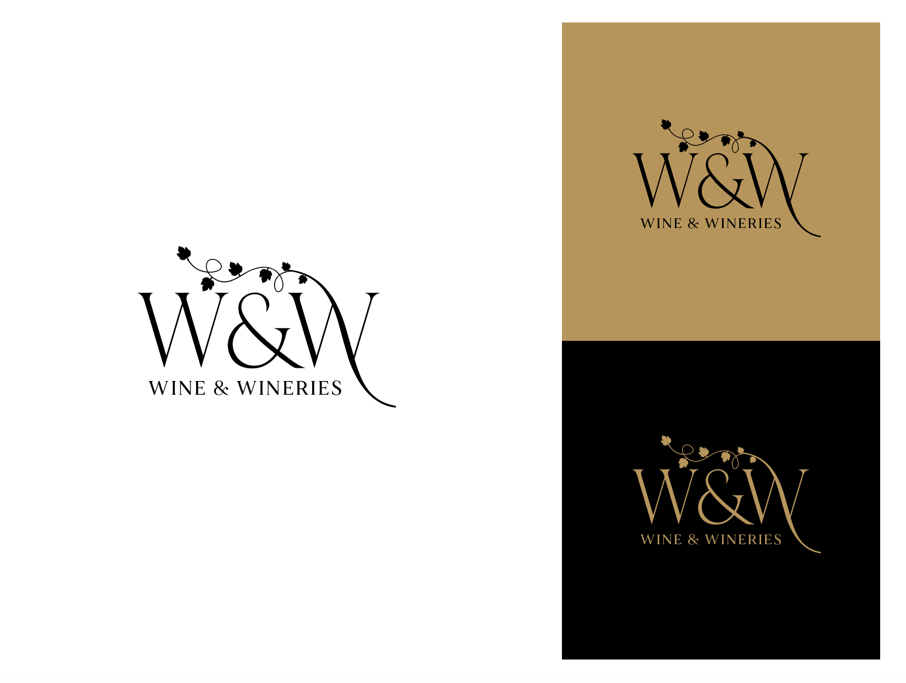Logo Design by wonderland for WINE AND WINERIES SRL | Design #26557730