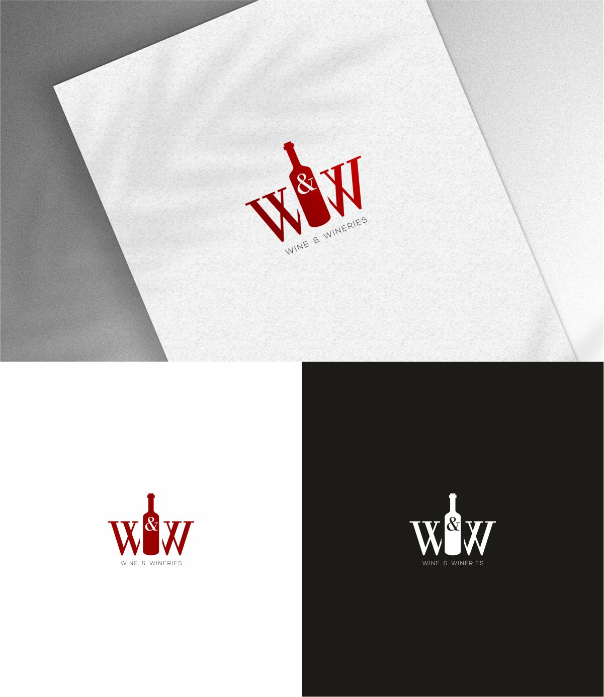 Logo Design by Dave Paresh for WINE AND WINERIES SRL | Design #26553394