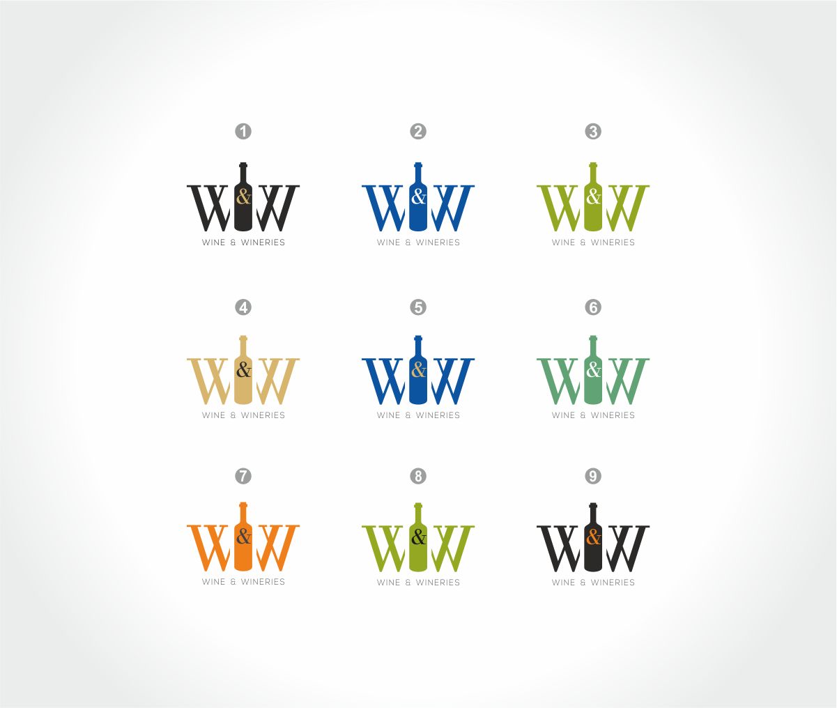Logo Design by Dave Paresh for WINE AND WINERIES SRL | Design #26559338