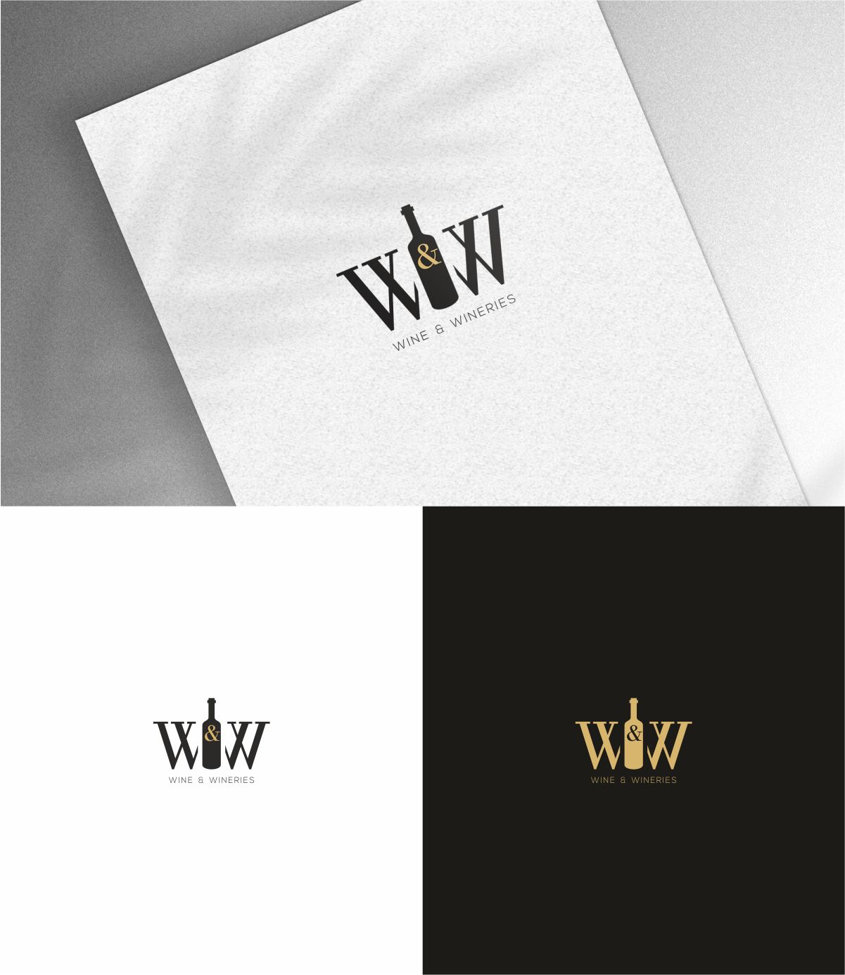 Logo Design by Dave Paresh for WINE AND WINERIES SRL | Design #26559407