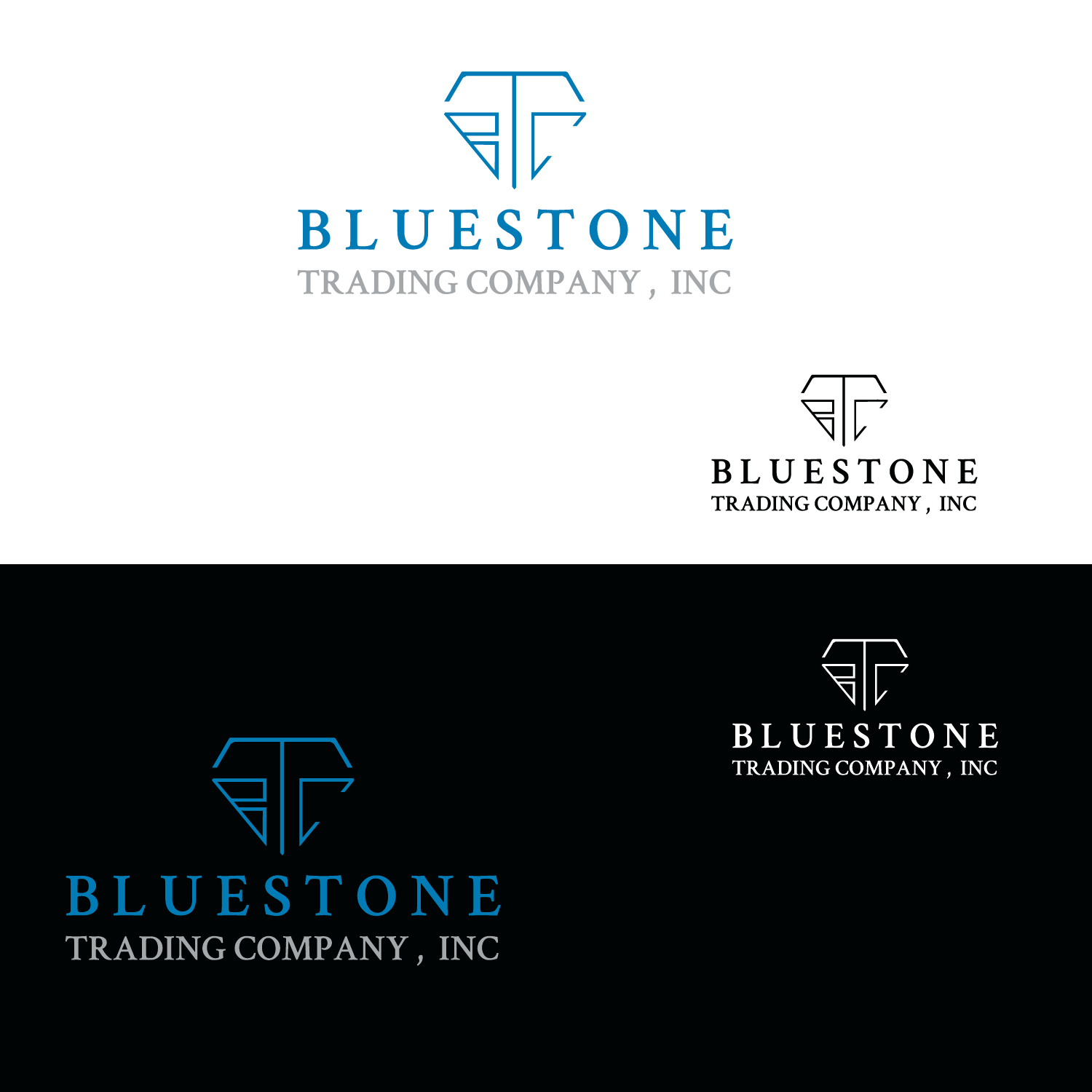 Logo Design by emptyboxgraphics for Bluestone Trading Company | Design #26560102