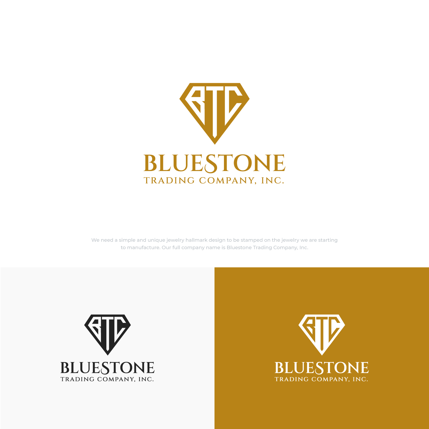 Logo Design by mintcreative for Bluestone Trading Company | Design #26559529