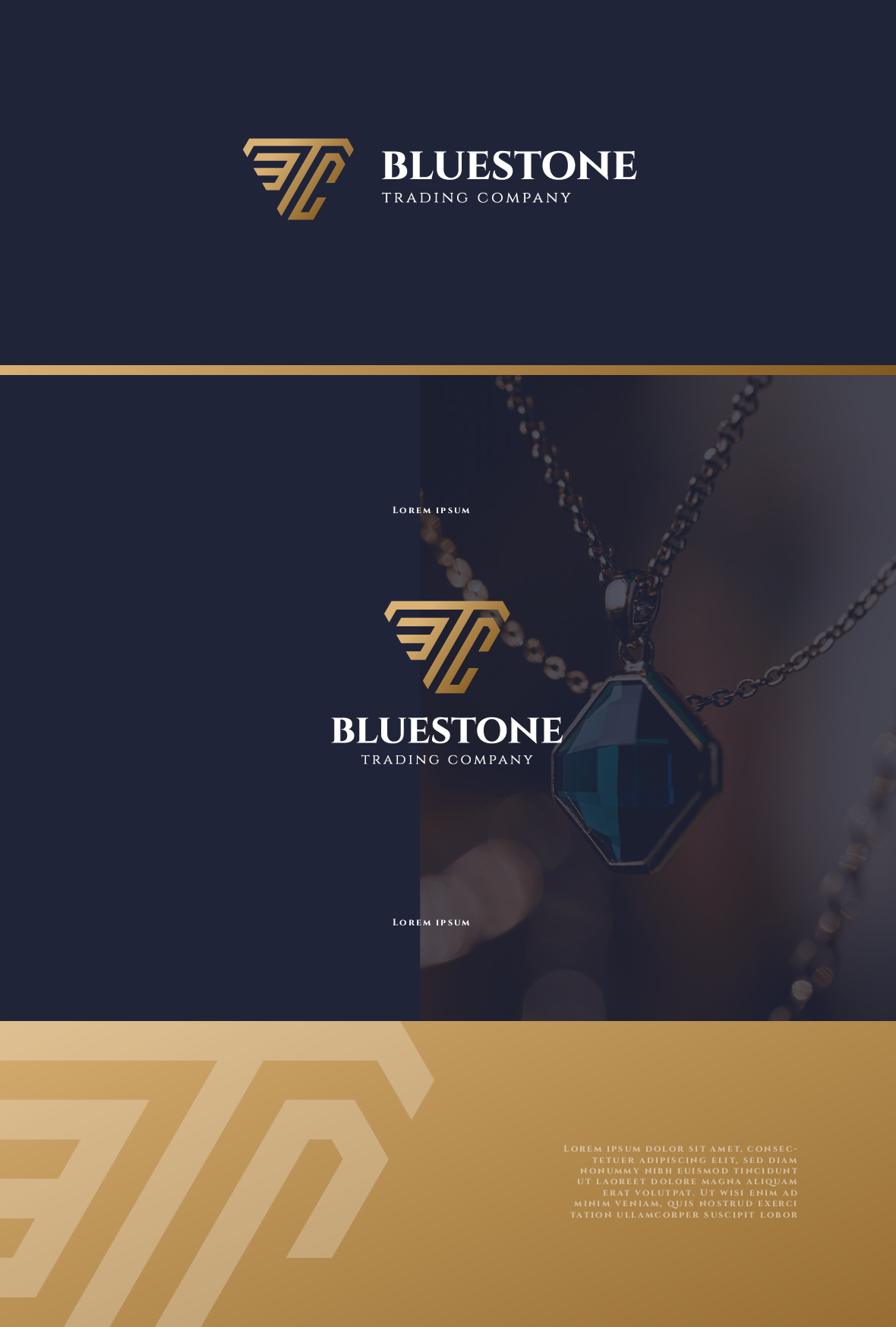 Diseño de Logo por Ng V Duc para Bluestone Trading Company | Diseño #26555139