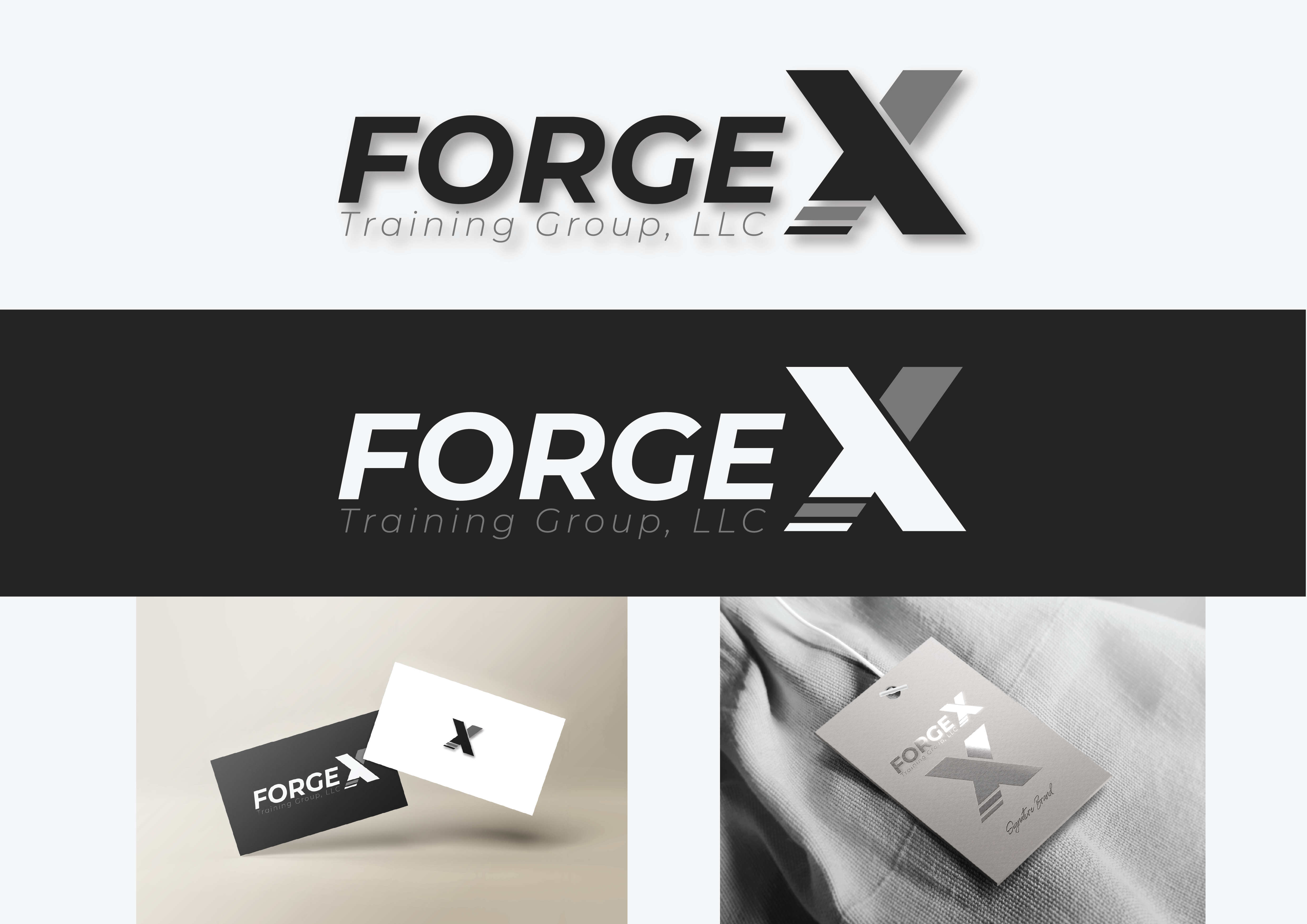 Diseño de Logo por Phimmie para Forge X Training Group, LLC | Diseño #26574152